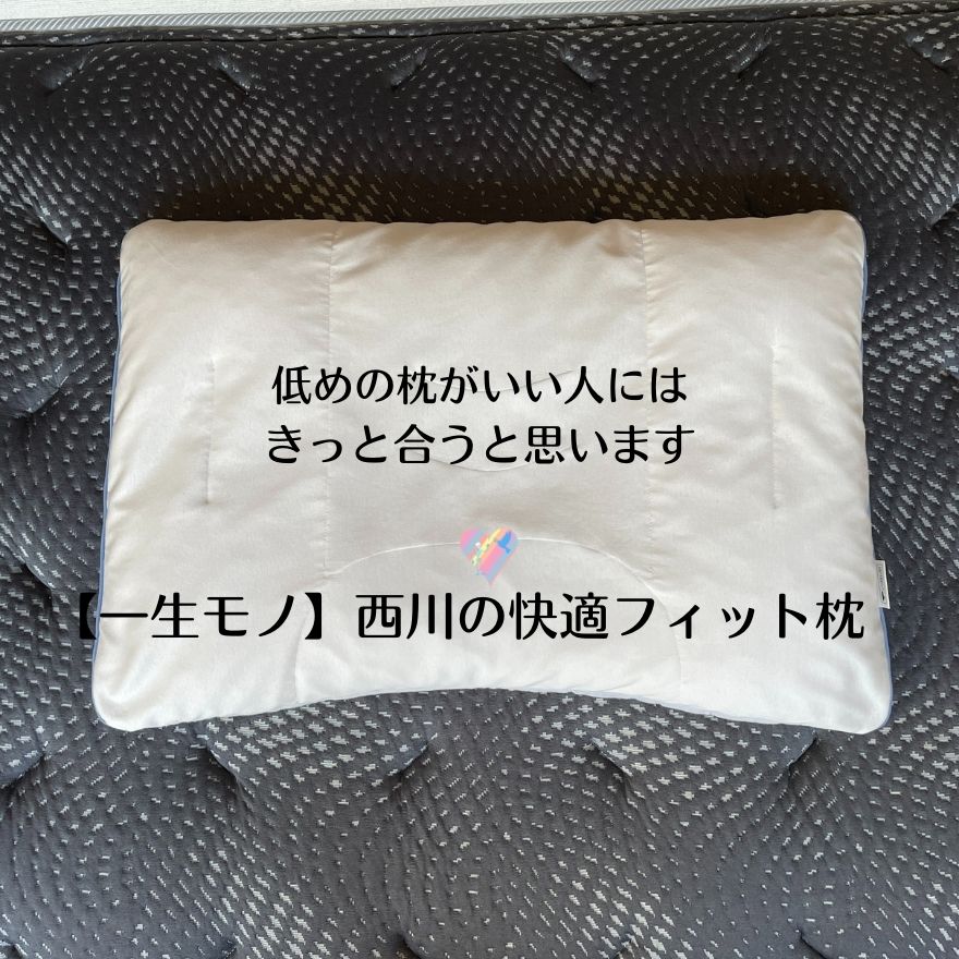 【一生モノ】西川の快適フィット枕